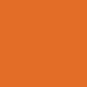 Couleur discontinuée 5107 Orange SR, fini Lustré